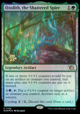 Ozolith, the Shattered Spire [March of the Machine Prerelease Promos] 