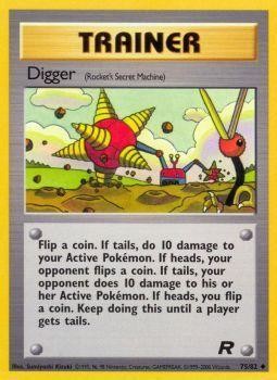 Digger (75/82) [Team Rocket Unlimited] 