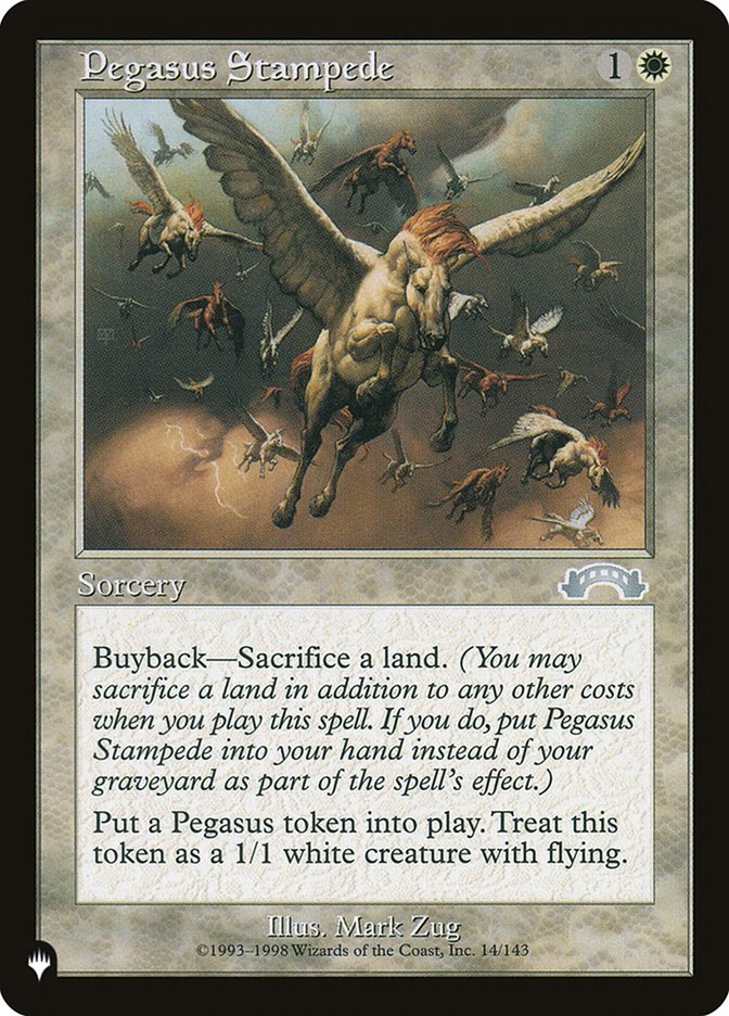 Pegasus Stampede [The List] 