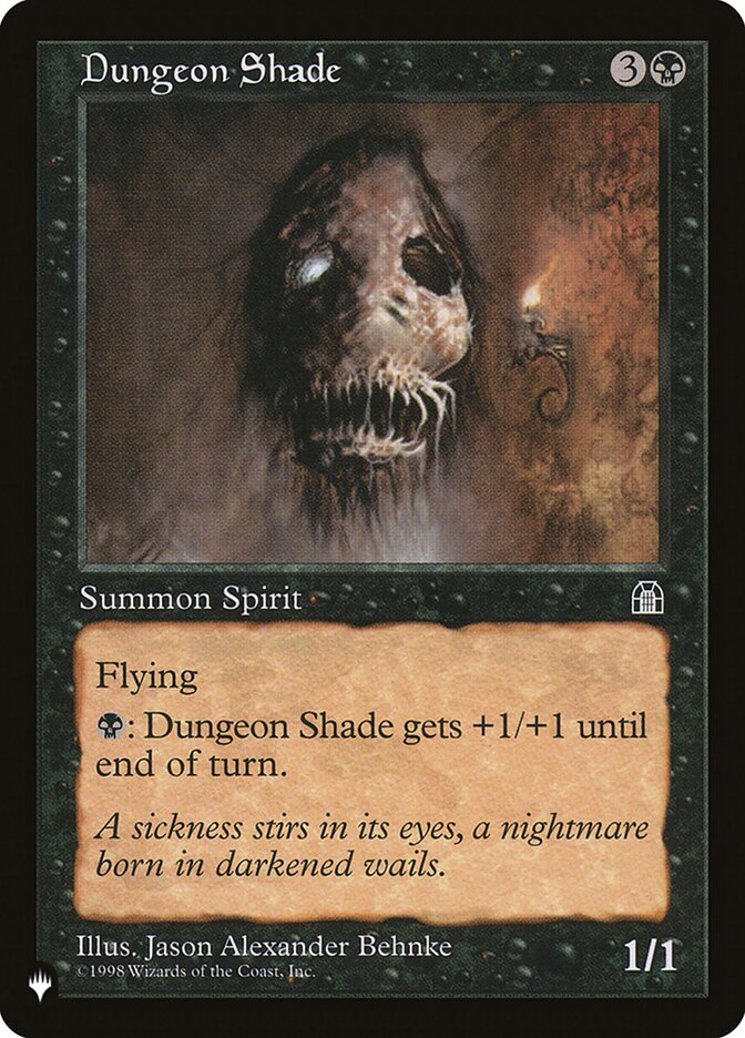 Dungeon Shade [The List] 