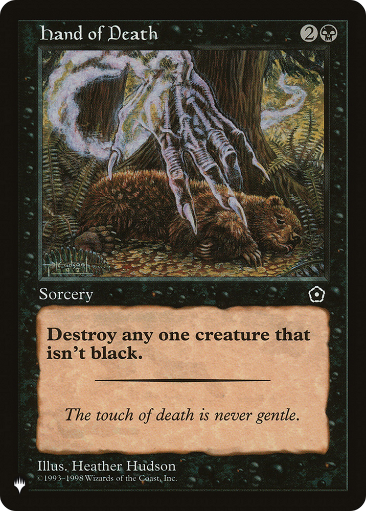 Hand of Death [The List Reprints] 