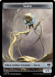 Servo // Construct (0041) Double-Sided Token [Commander Masters Tokens] 