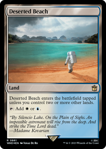 Deserted Beach (Surge Foil) [Doctor Who] 
