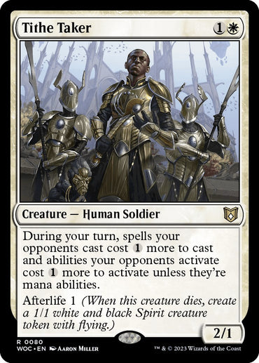 Tithe Taker [Wilds of Eldraine Commander] 