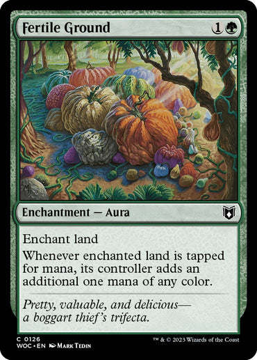 Fertile Ground [Wilds of Eldraine Commander] 