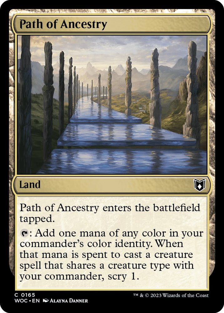 Path of Ancestry [Wilds of Eldraine Commander] 