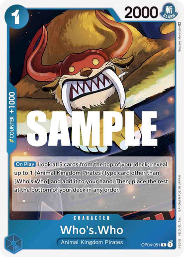 Who's.Who [Kingdoms of Intrigue] 