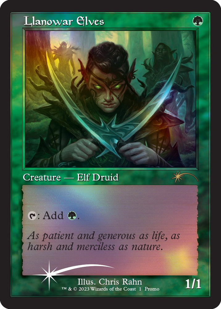 Llanowar Elves (Retro) [Media Promos] 