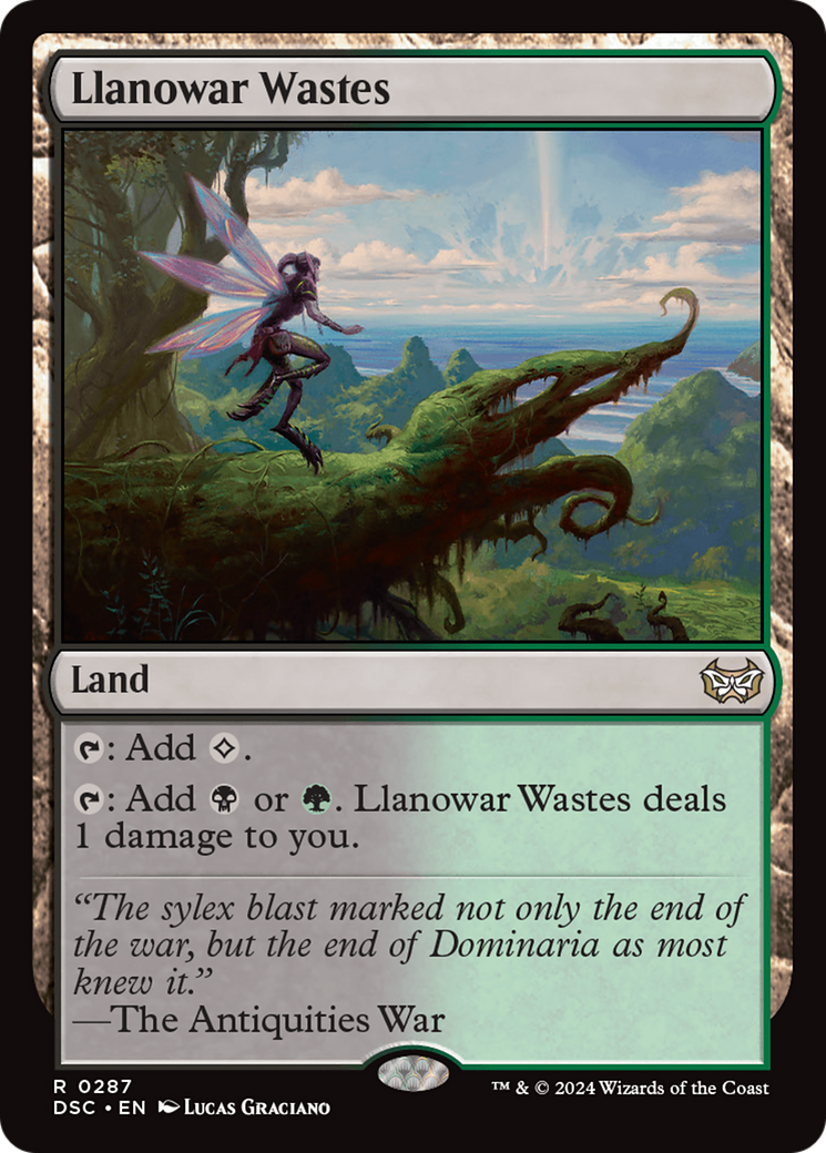 Llanowar Wastes [Duskmourn: House of Horror Commander] 