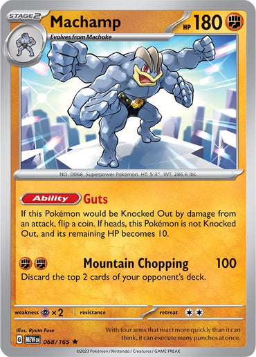 Machamp (068/165) [Scarlet & Violet: 151]