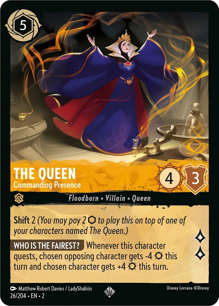 The Queen - Commanding Presence (26/204) [Rise of the Floodborn] 