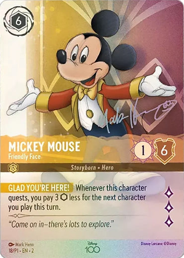 Mickey Mouse - Friendly Face (Enchanted) (18) [Disney100 Promos] 