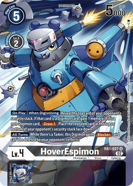 HoverEspimon (Textured Alternate Art) [Resurgence Booster] 