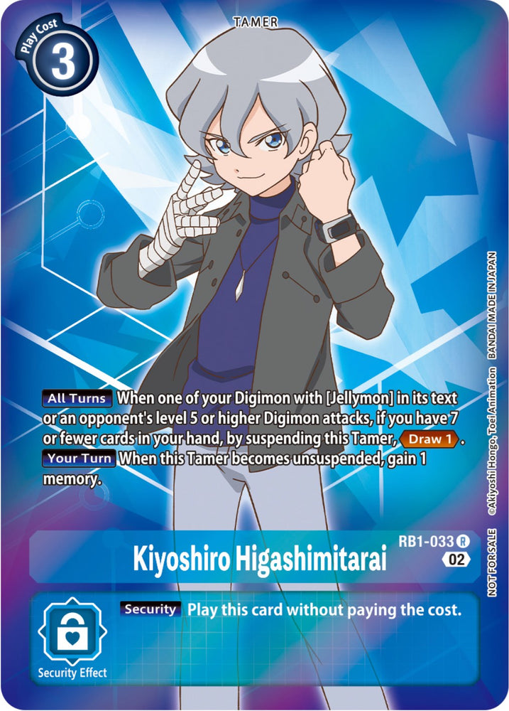 Kiyoshiro Higashimitarai [RB1-033] (Box Topper) [Resurgence Booster] 