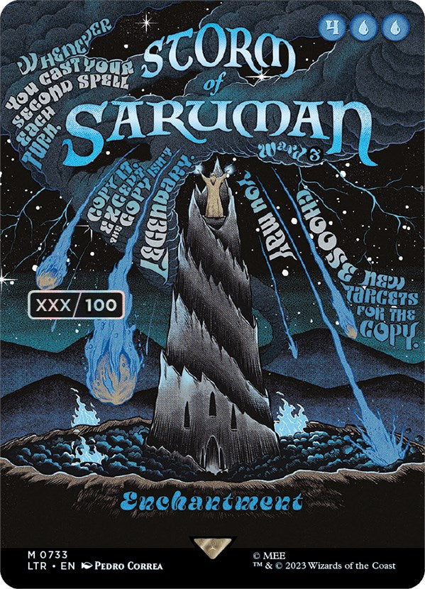 Storm of Saruman (Borderless Poster) (Serialized) [The Lord of the Rings: Tales of Middle-Earth] 