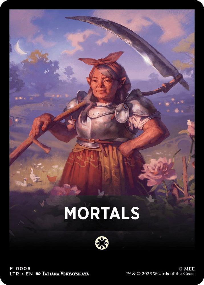 Mortals Theme Card [The Lord of the Rings: Tales of Middle-Earth] 