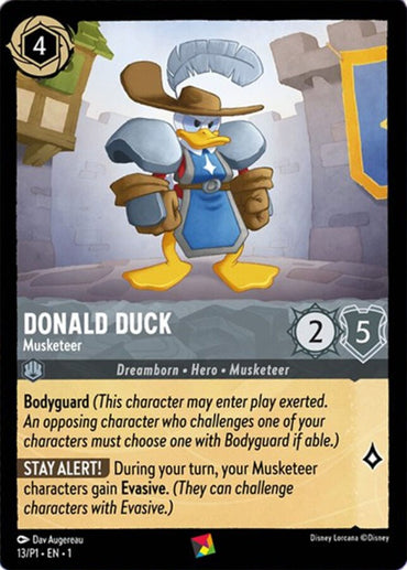 Donald Duck - Musketeer (13) [Promo Cards] 