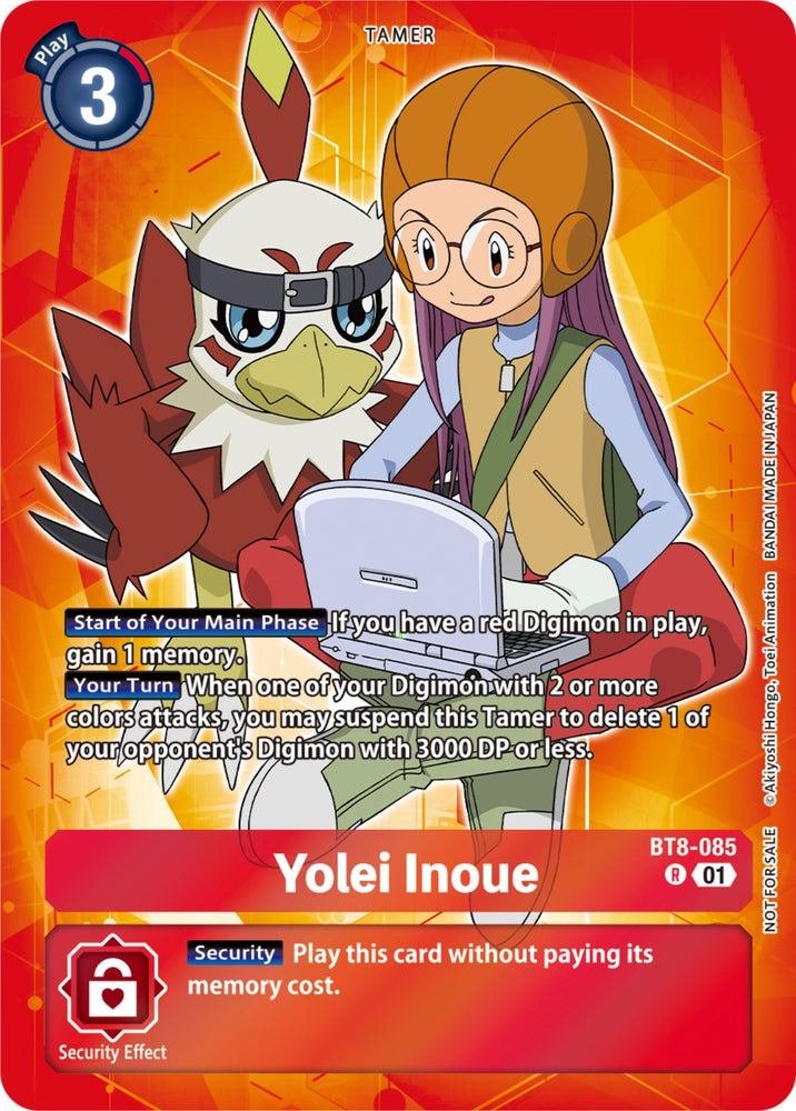 Yolei Inoue [BT8-085] (Tamer Party Pack -The Beginning-) [New Awakening] 