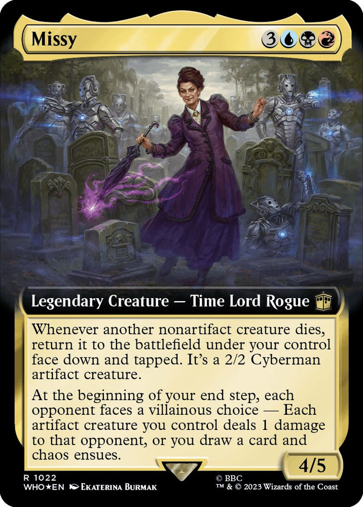 Missy (Extended Art) (Surge Foil) [Doctor Who] 