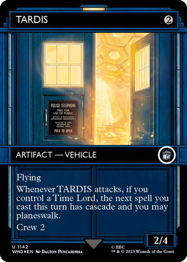 TARDIS (Showcase) (Surge Foil) [Doctor Who] 