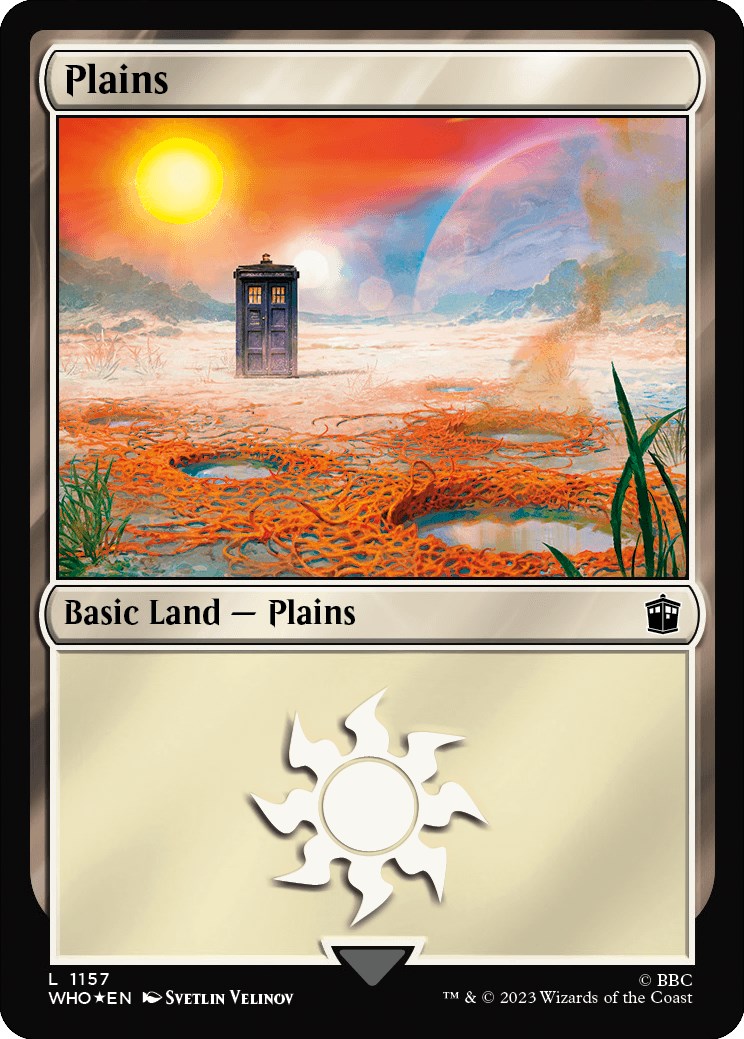 Plains (1157) (Surge Foil) [Doctor Who] 