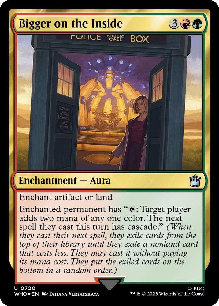 Bigger on the Inside (Surge Foil) [Doctor Who] 