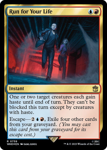 Run for Your Life (Surge Foil) [Doctor Who] 