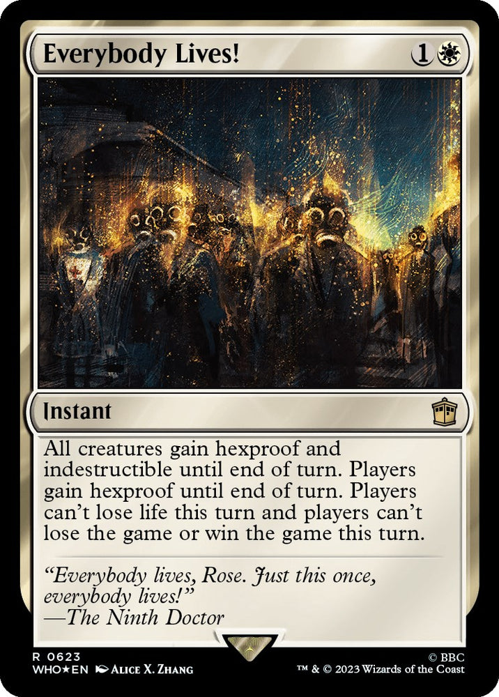 Everybody Lives! (Surge Foil) [Doctor Who] 