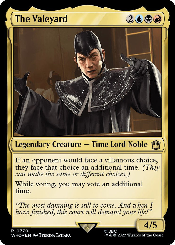 The Valeyard (Surge Foil) [Doctor Who] 