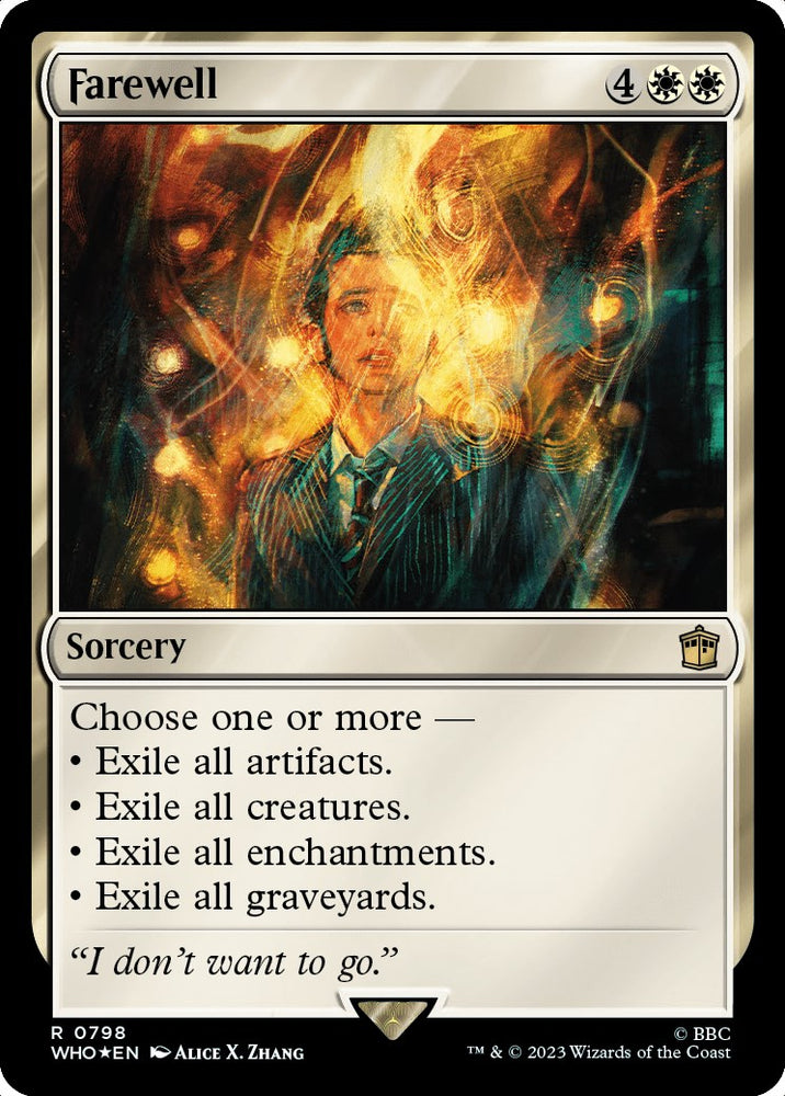 Farewell (Surge Foil) [Doctor Who] 