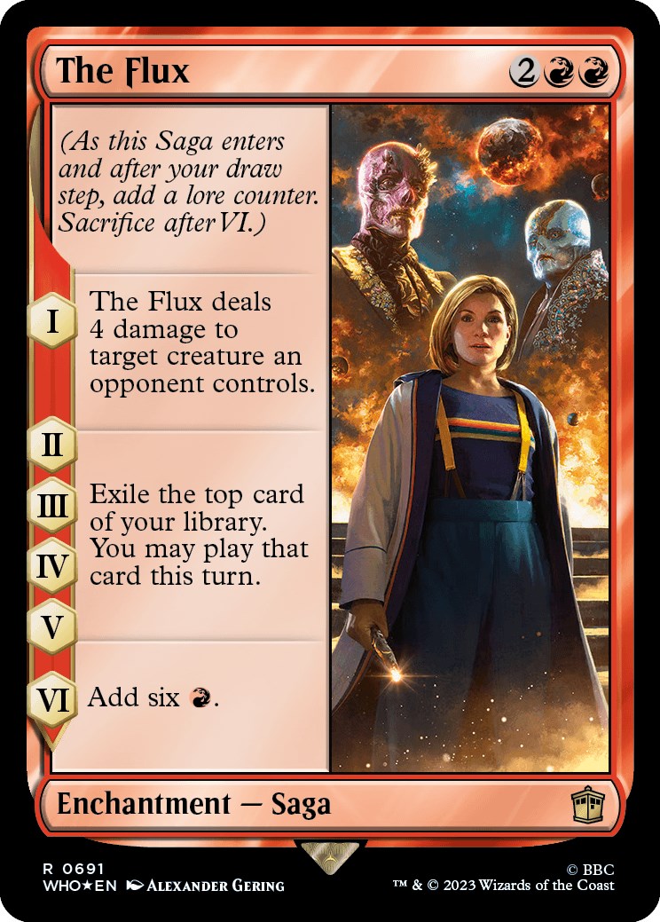 The Flux (Surge Foil) [Doctor Who] 