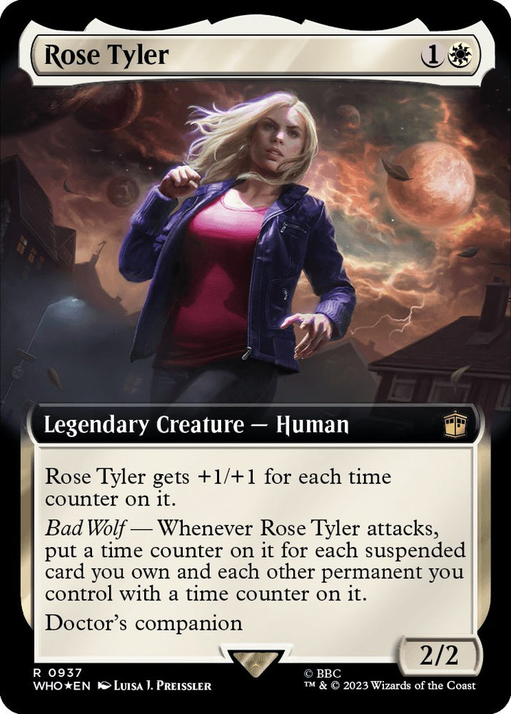 Rose Tyler (Extended Art) (Surge Foil) [Doctor Who] 