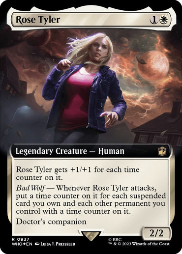 Rose Tyler (Extended Art) (Surge Foil) [Doctor Who] 