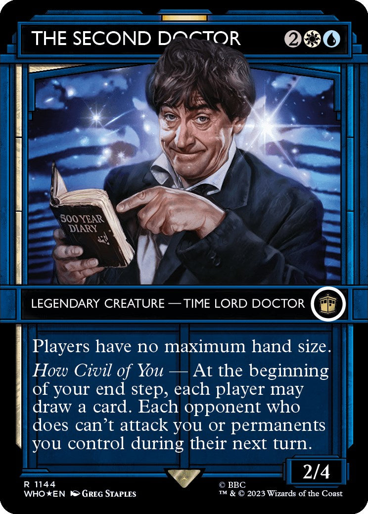 The Second Doctor (Showcase) (Surge Foil) [Doctor Who] 