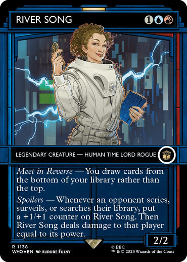 RIVER SONG (Showcase) (Surge Foil) [Doctor Who] 