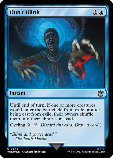 Don't Blink (Surge Foil) [Doctor Who] 