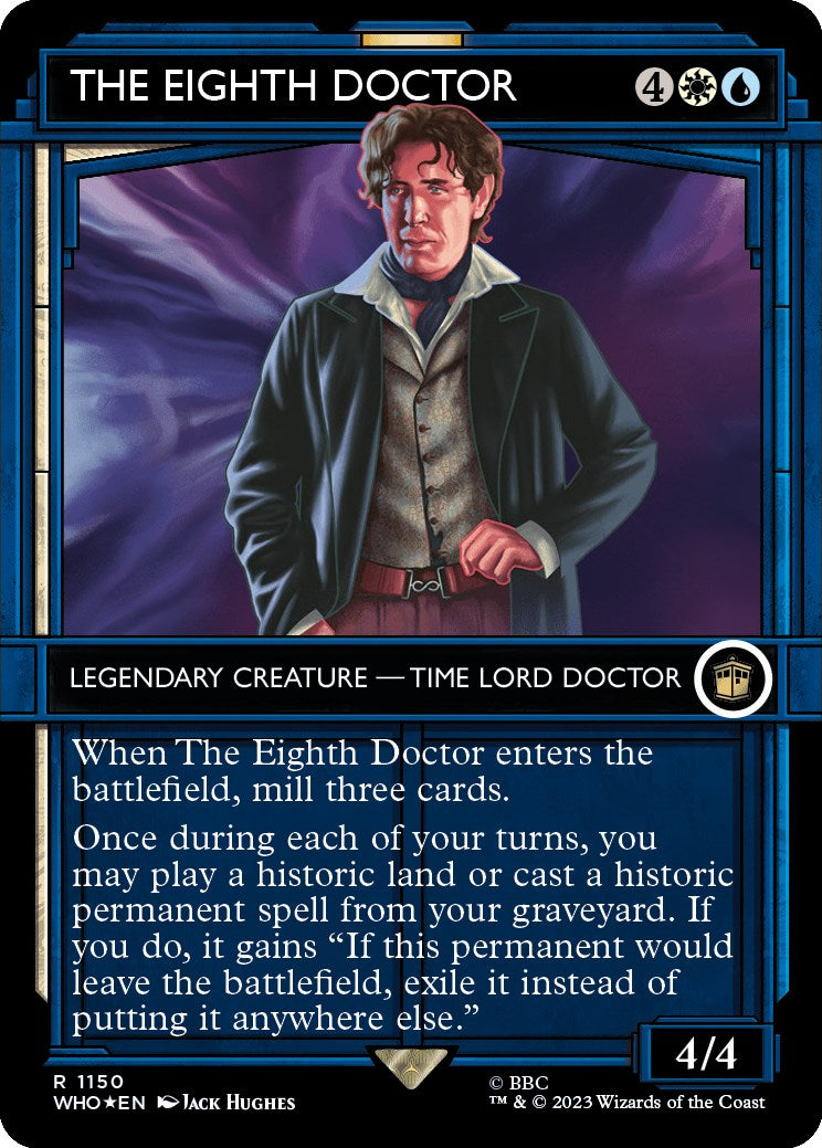 The Eighth Doctor (Showcase) (Surge Foil) [Doctor Who] 