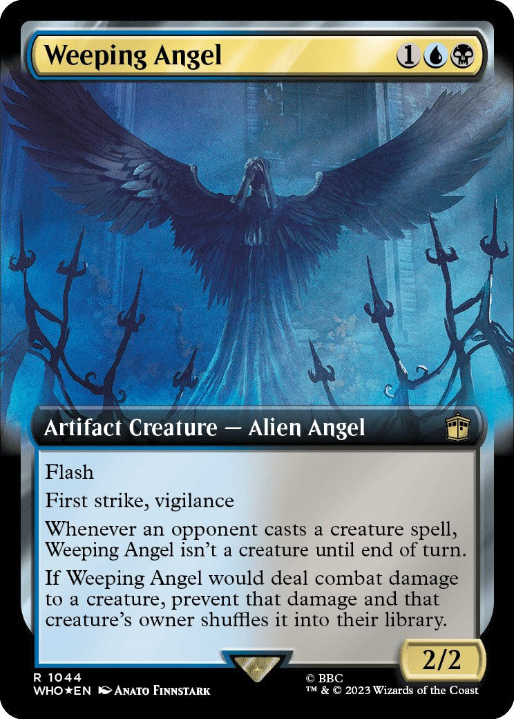 Weeping Angel (Extended Art) (Surge Foil) [Doctor Who] 