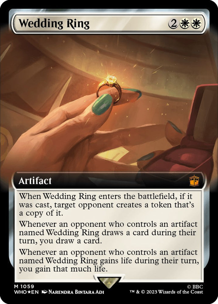 Wedding Ring (Extended Art) (Surge Foil) [Doctor Who] 