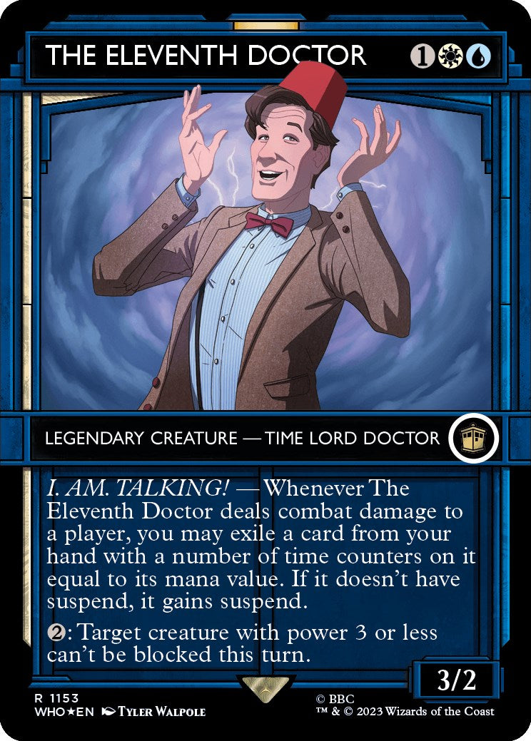 The Eleventh Doctor (Showcase) (Surge Foil) [Doctor Who] 