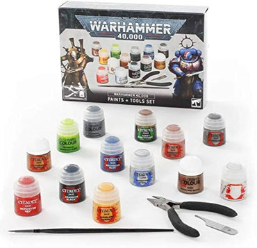 Warhammer 40,000: Pinturas + Tools Set