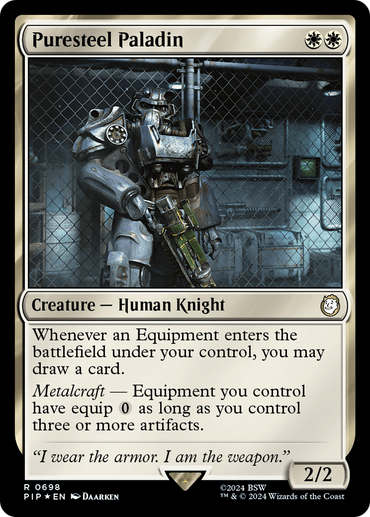 Puresteel Paladin (Surge Foil) [Fallout] 