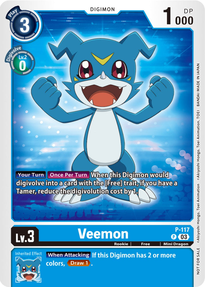 Veemon [P-117] (NYCC 2023 Demo Deck) [Promotional Cards] 