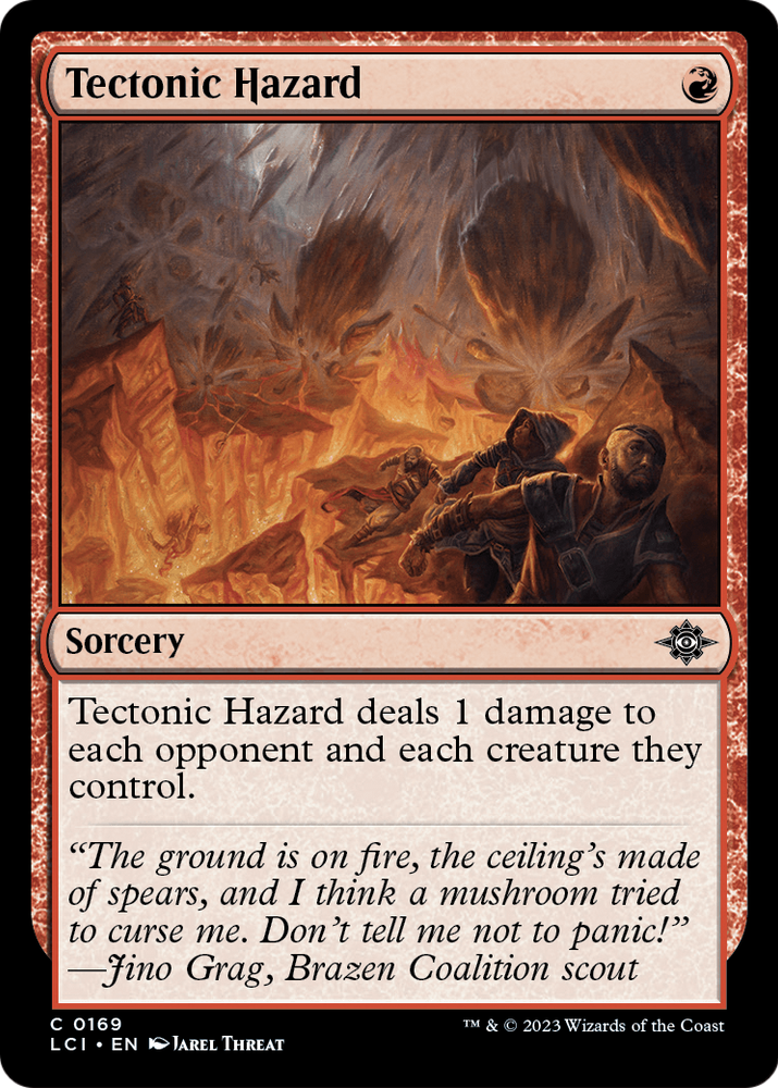 Tectonic Hazard [The Lost Caverns of Ixalan] 