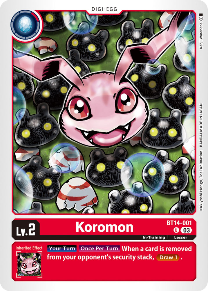 Koromon [BT14-001] [Blast Ace] 