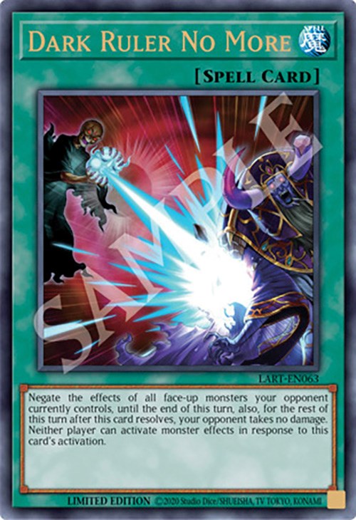 Dark Ruler No More [LART-EN063] Ultra Rare 