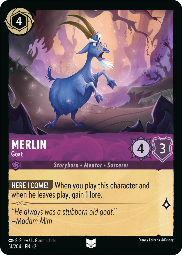 Merlin - Goat (51/204) [Rise of the Floodborn] 