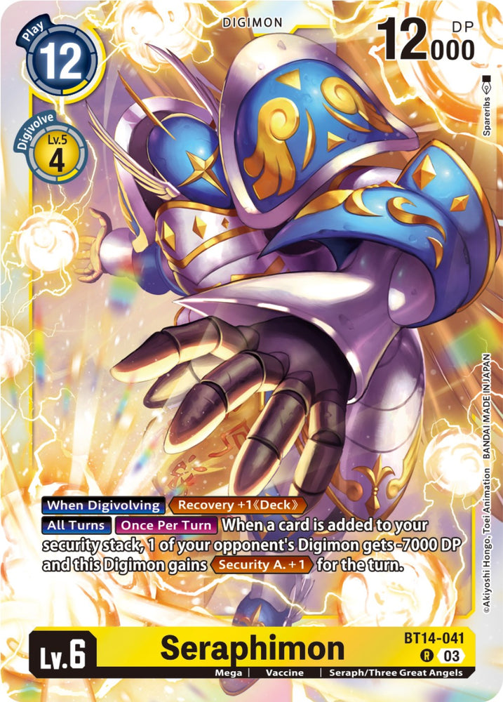Seraphimon [BT14-041] [Blast Ace] 