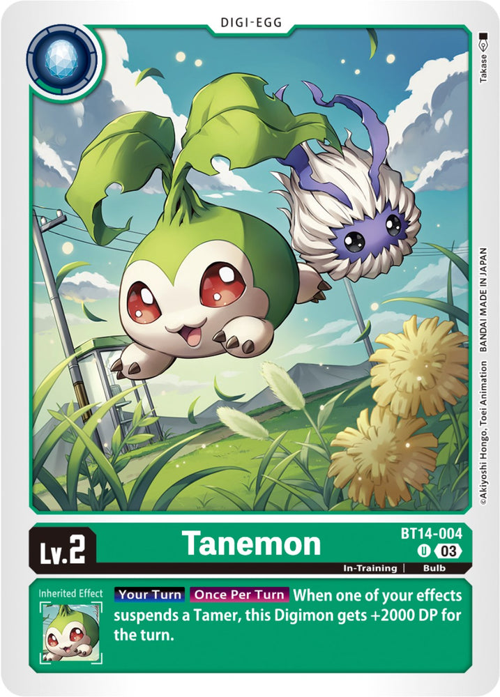 Tanemon [BT14-004] [Blast Ace] 