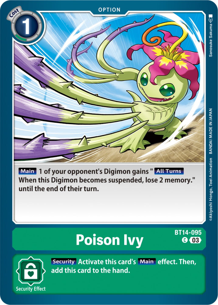 Poison Ivy [BT14-095] [Blast Ace] 